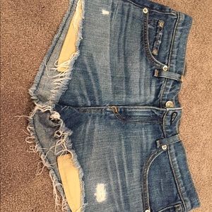 Rag and Bone size 26 Jean cut off shorts
